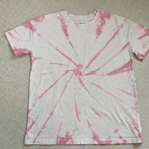 TieDie pink& white t-shirt